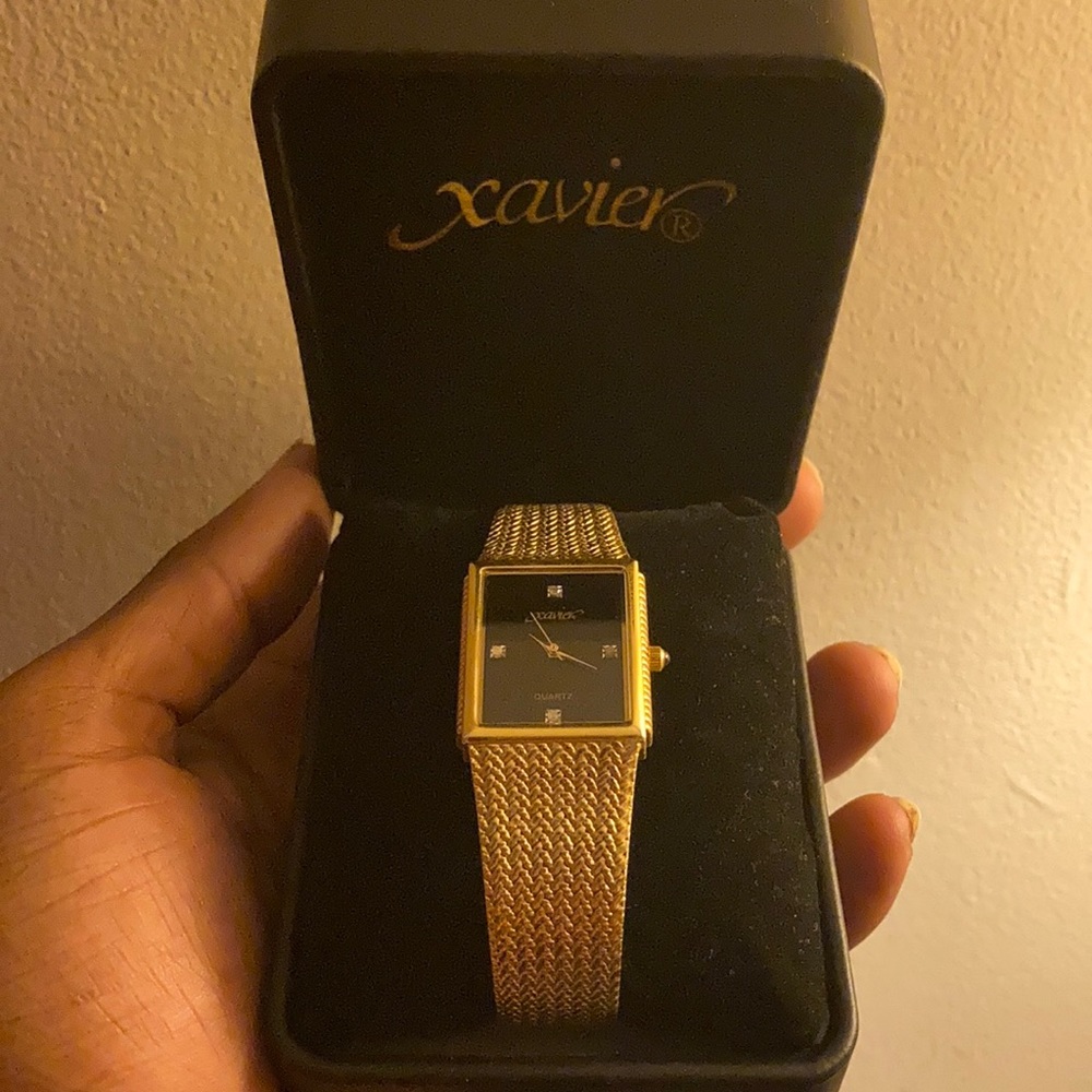 Gold Xavier Watch.